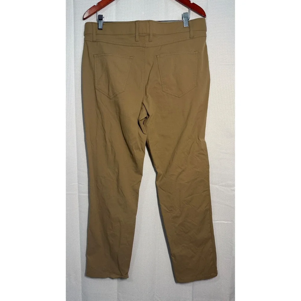 Weatherproof Vintage Men's 34x30 Stretch Performance Hiking Outdoor Pants Khaki